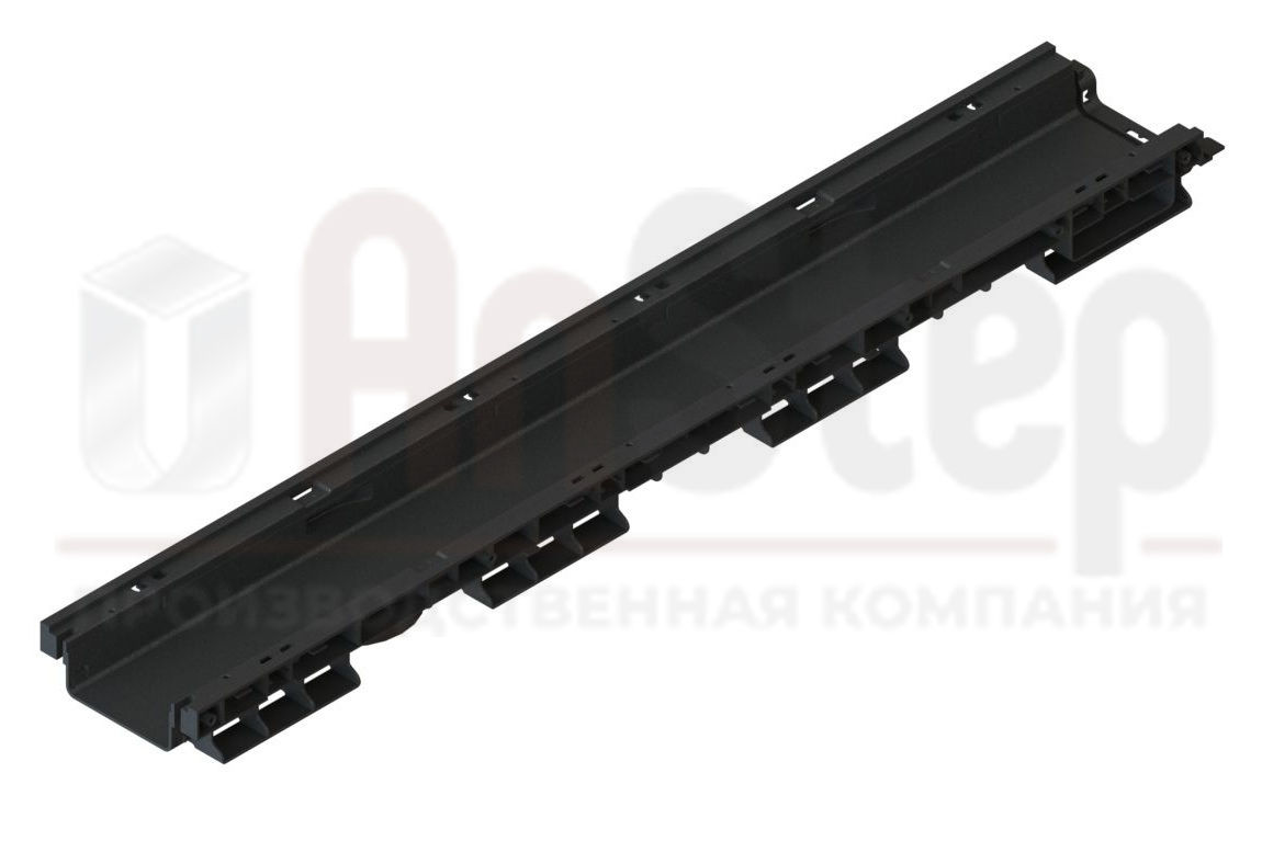 Лоток водоотводный пластиковый Standart DN 100 H 60