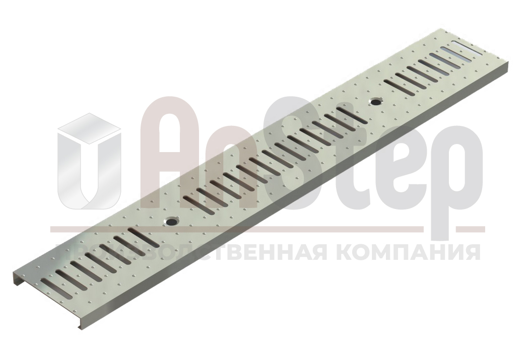 Решетка оцинкованная щелевая Plus 100 