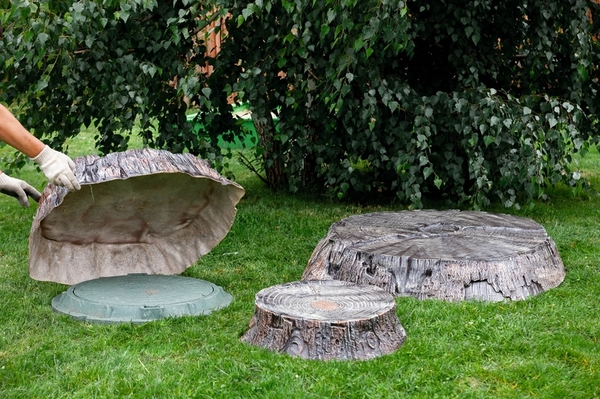 Крышка септика Пень средний