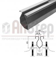 Щелевой лоток из нержавеющей стали S48/31.5