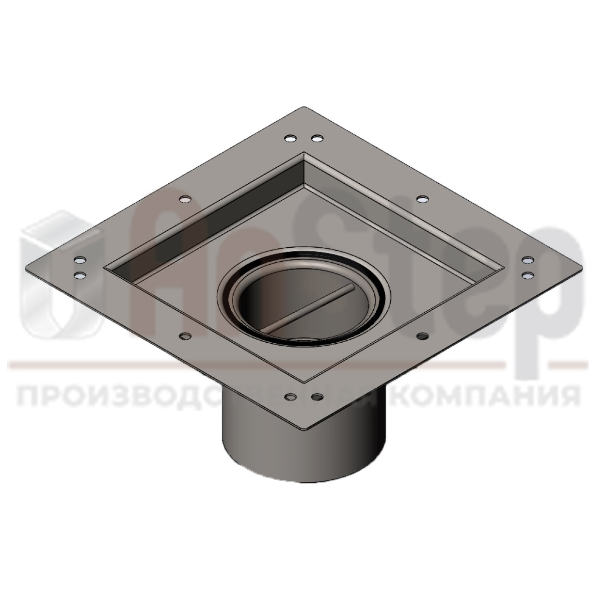 Трап мини вертикальный 110 для модульных цехов