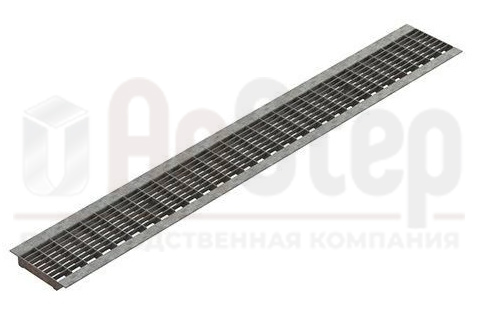 Решетка водоприемная РВ-10.13,6.100-ячеистая стальная оцинкованная кл. В125