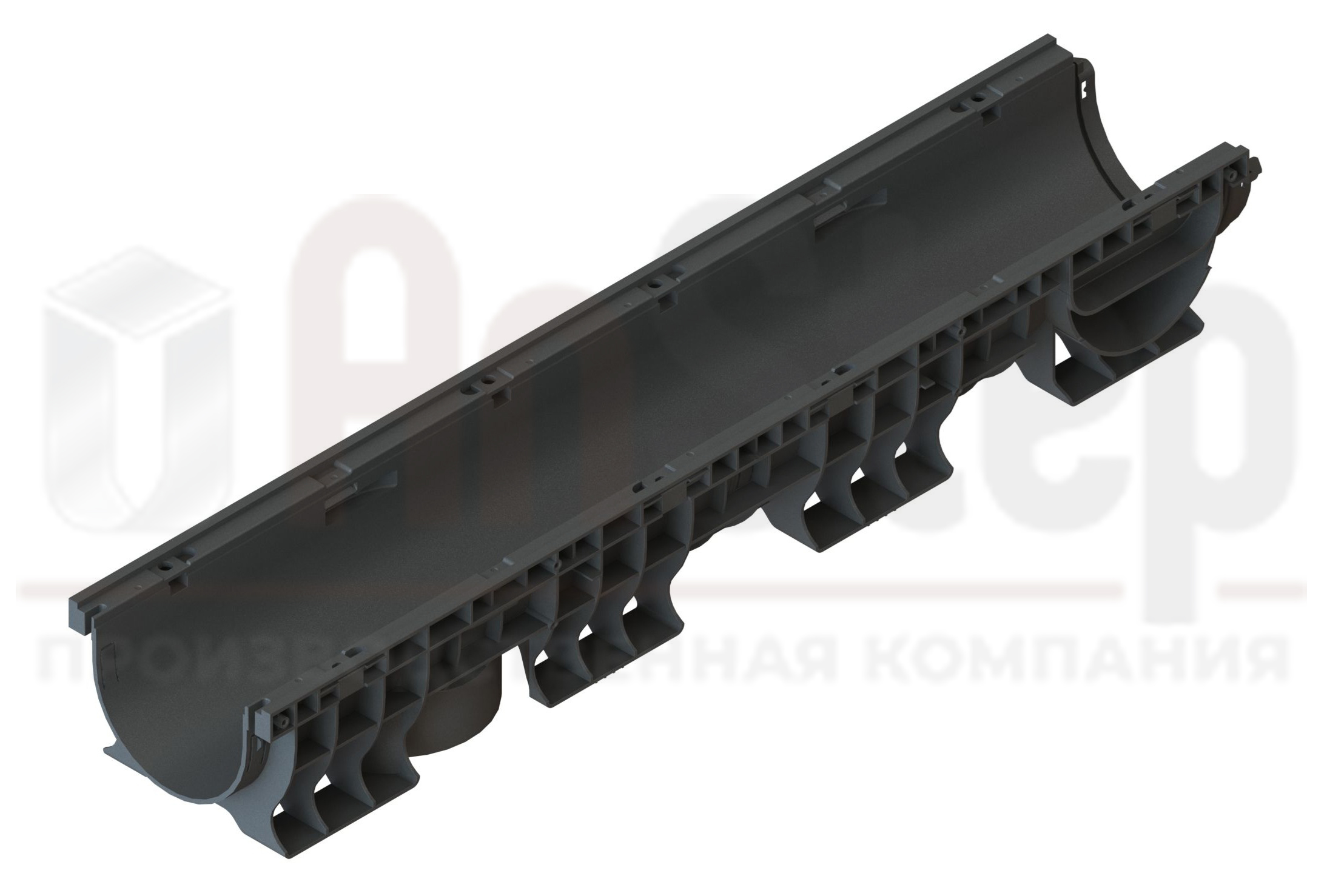 Лоток водоотводный пластиковый Standart DN 150 H 150